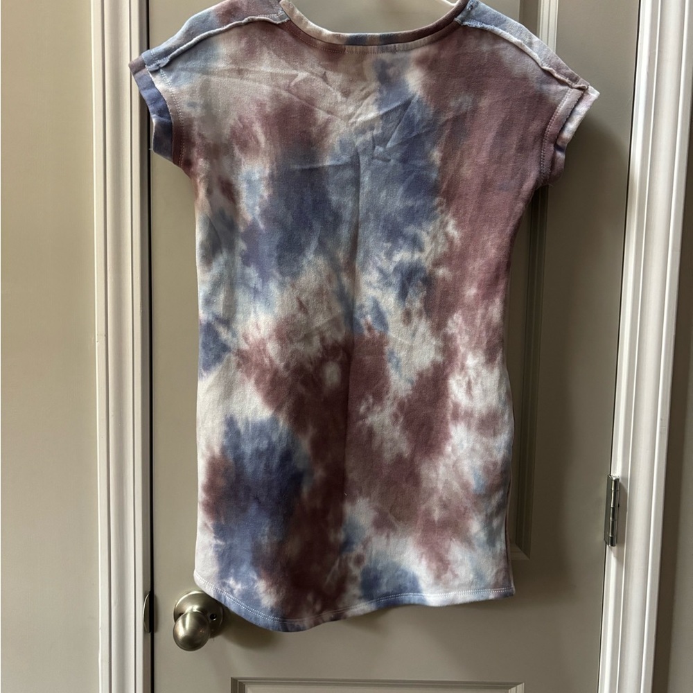 Hippie Rose Tie-Dye Short Sleeve Dress - Picture 3 of 6